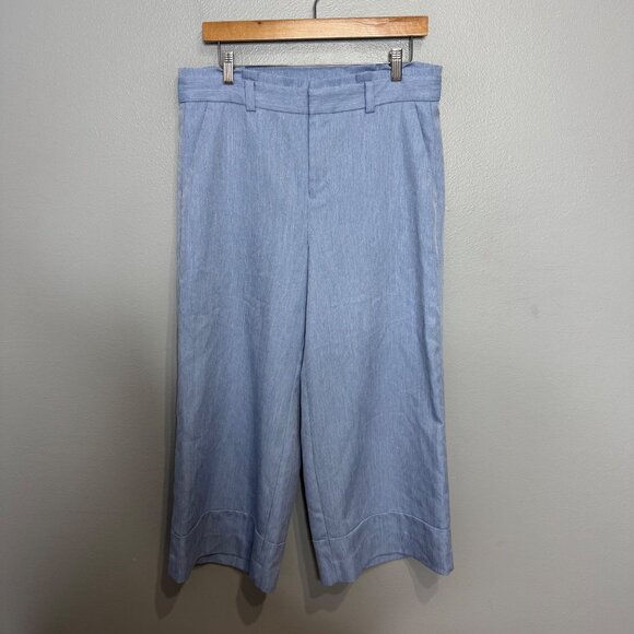 BANANA REPUBLIC high waisted wide leg blake pants size 8 - Picture 2 of 7